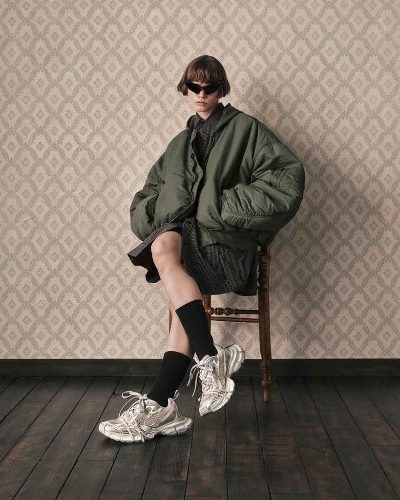 Balenciaga 3XL Sneaker Campaign It is available now in select stores and on balenciaga.com Follow @Demnagram for more. (1)
